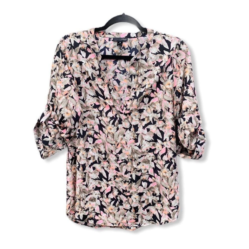 AQUA Polyester Blouse